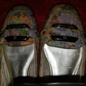 Floral flats multi colored flats